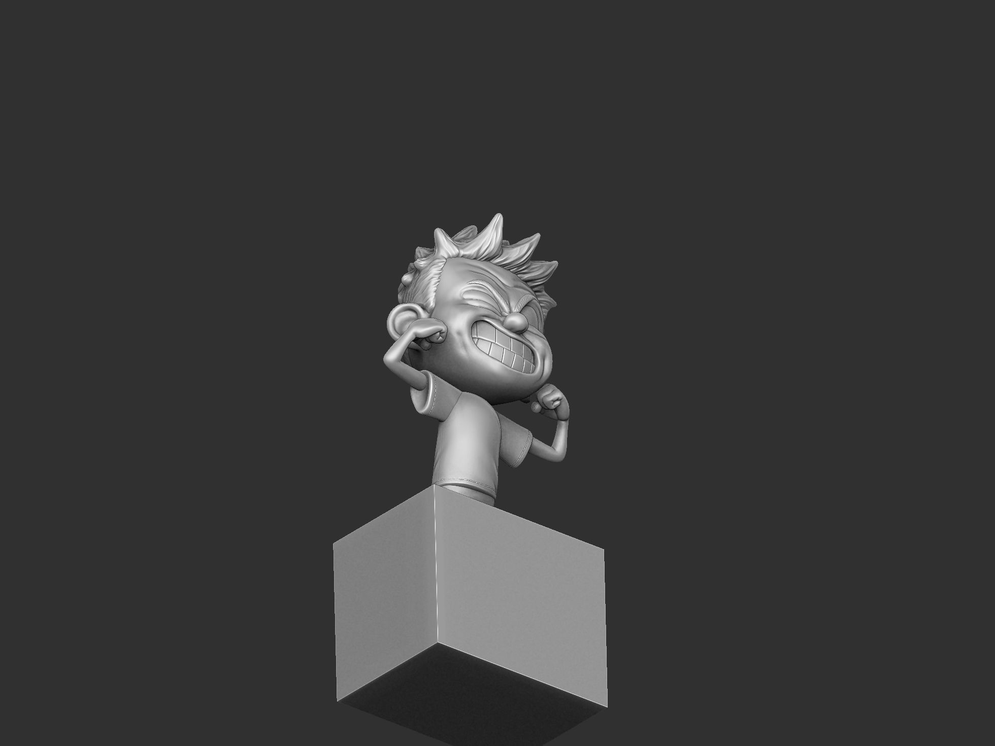 Calvin and Hobbes for 3d print stl 3D print model_4