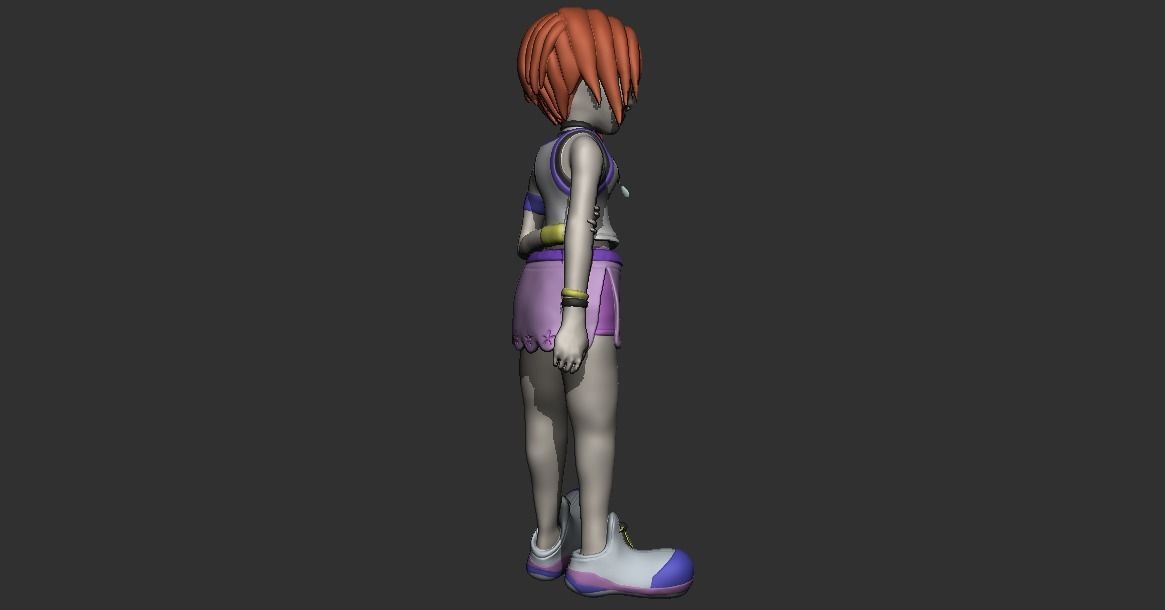 Kairi 3D Ready Print Model 3D print model_5