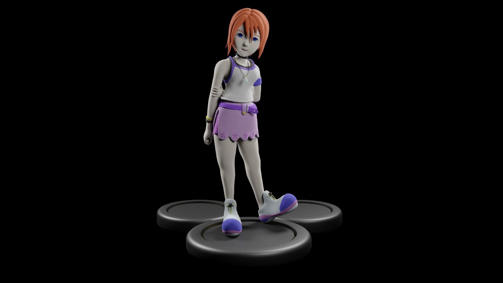 Kairi 3D Ready Print Model 3D print model_58