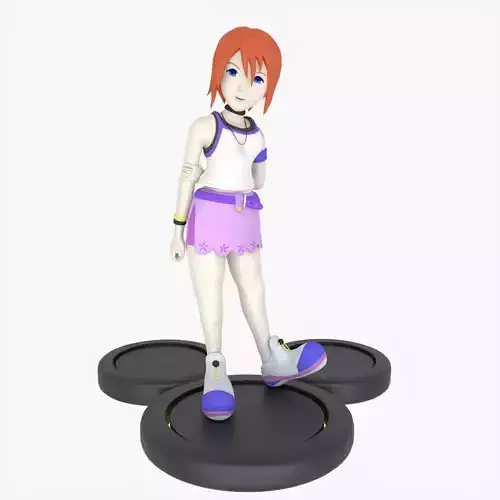 Kairi 3D Ready Print Model