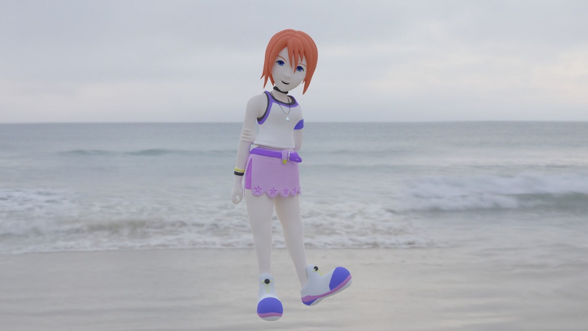 Kairi 3D Ready Print Model 3D print model_64
