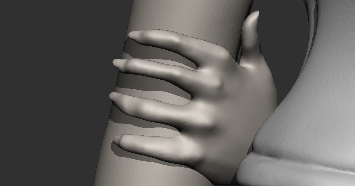 Kairi 3D Ready Print Model 3D print model_12