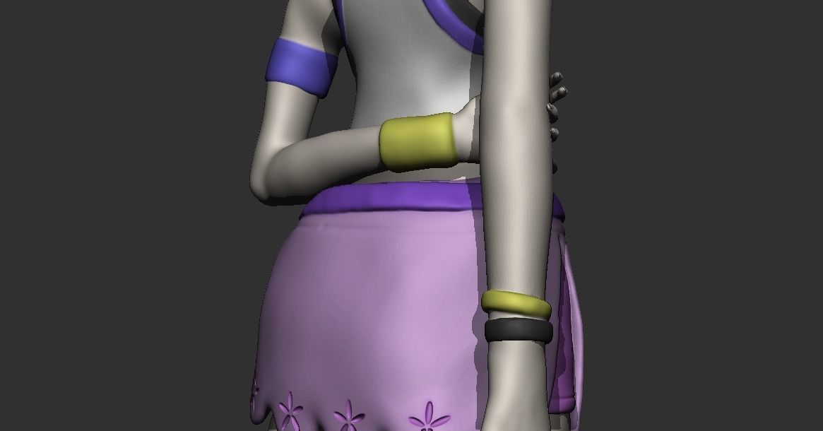 Kairi 3D Ready Print Model 3D print model_22