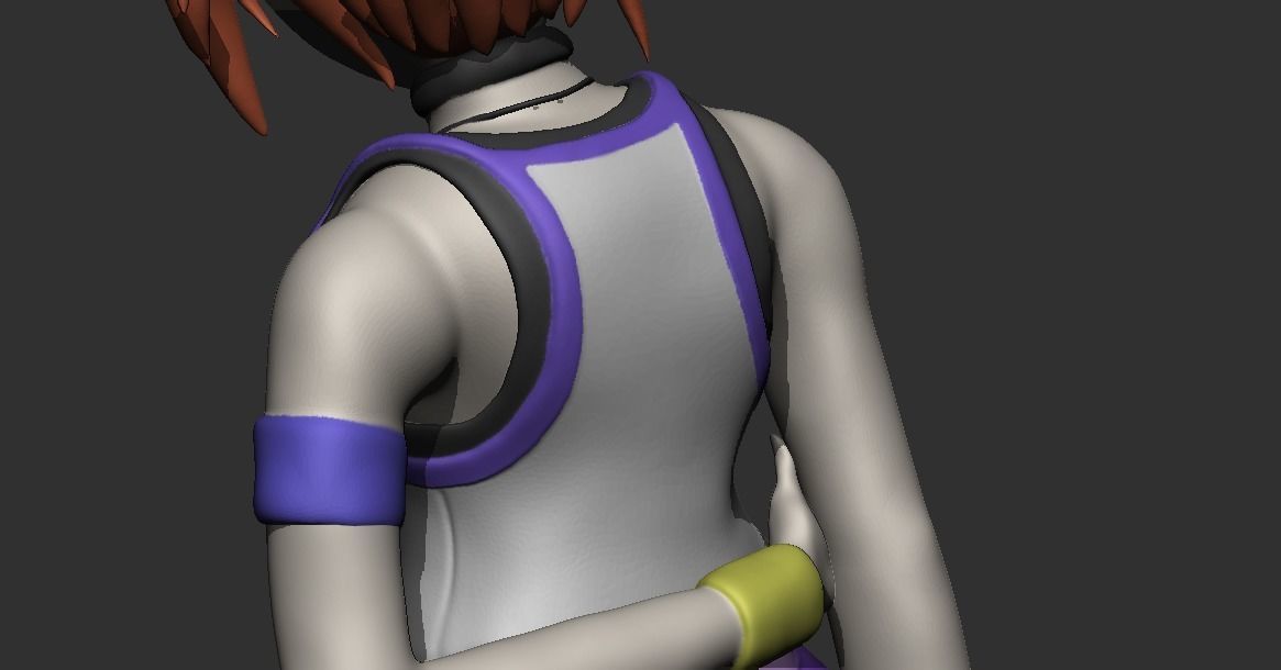 Kairi 3D Ready Print Model 3D print model_16