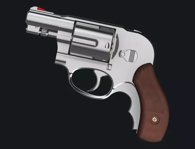 Resident Evil 2 Remake - SLS 60 handgun for cosplay 3D print model_0