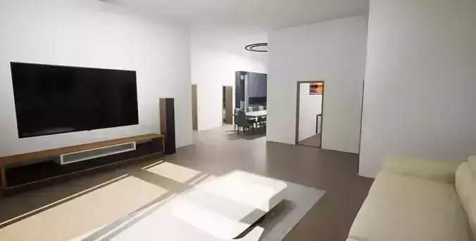 Modern Korea Style aparment interior 