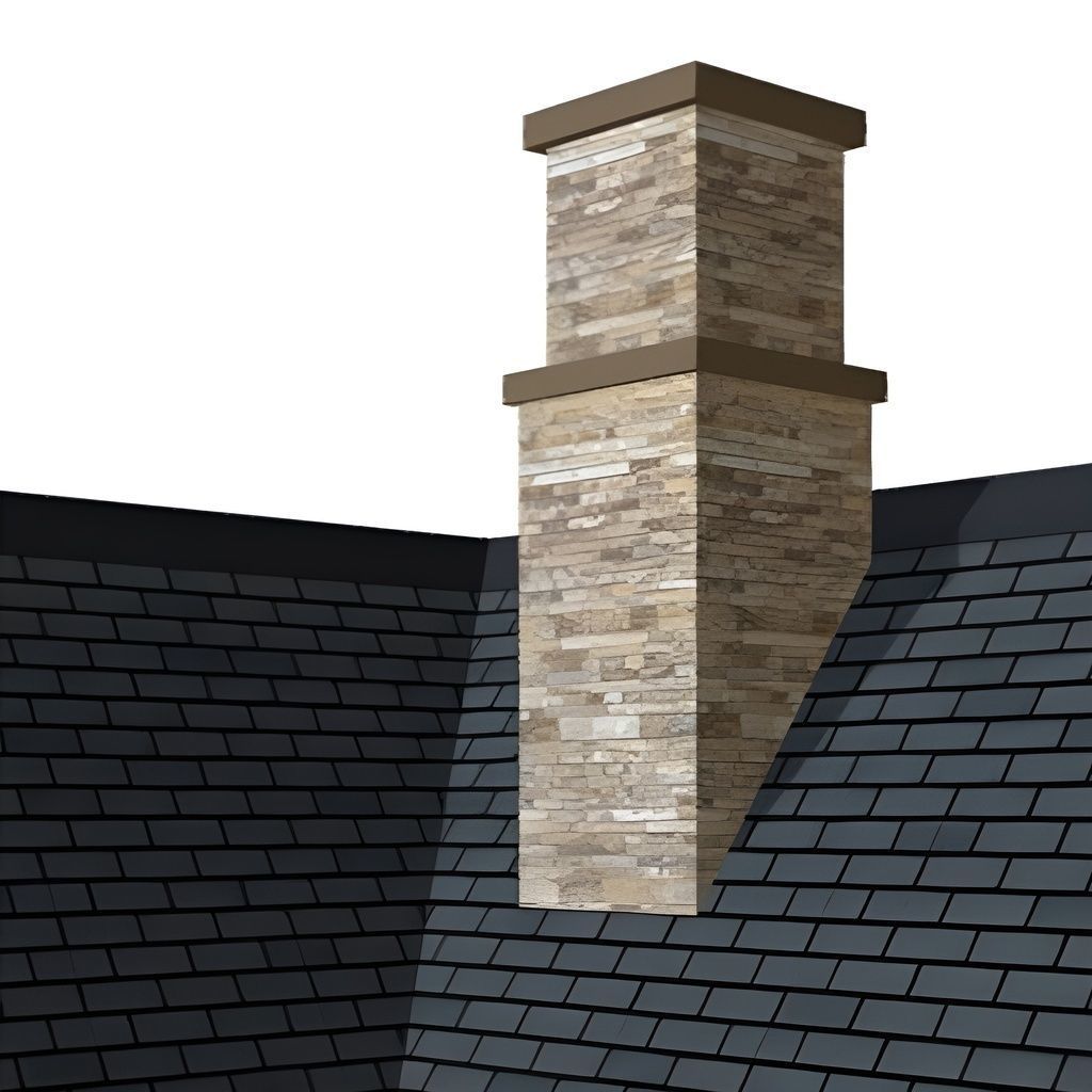 American Style Cottage - Town House Model Low-poly 3D model_4