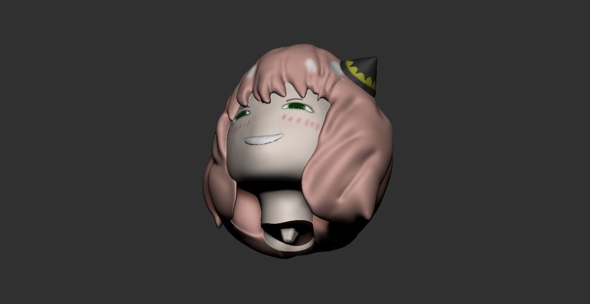 Anya 3D Ready Print Model 3D print model_13