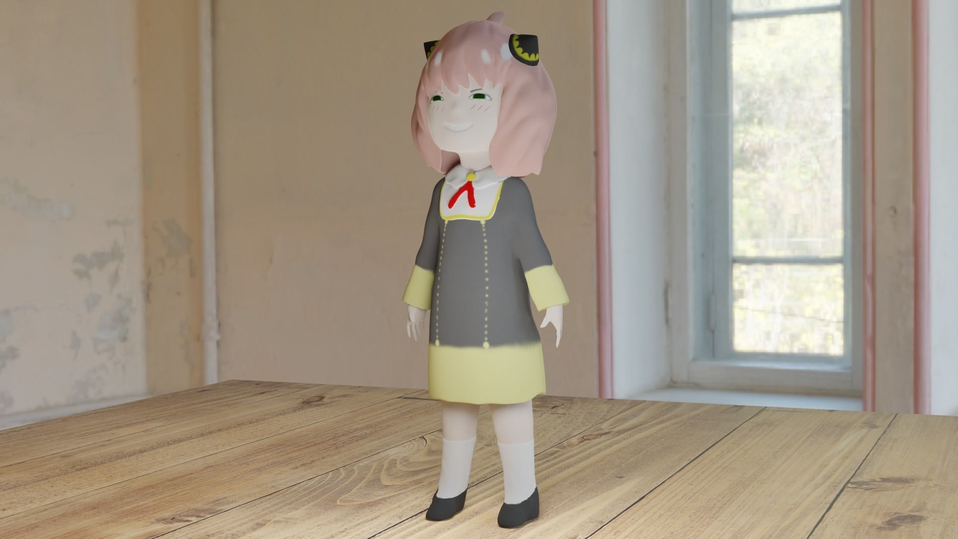 Anya 3D Ready Print Model 3D print model_30