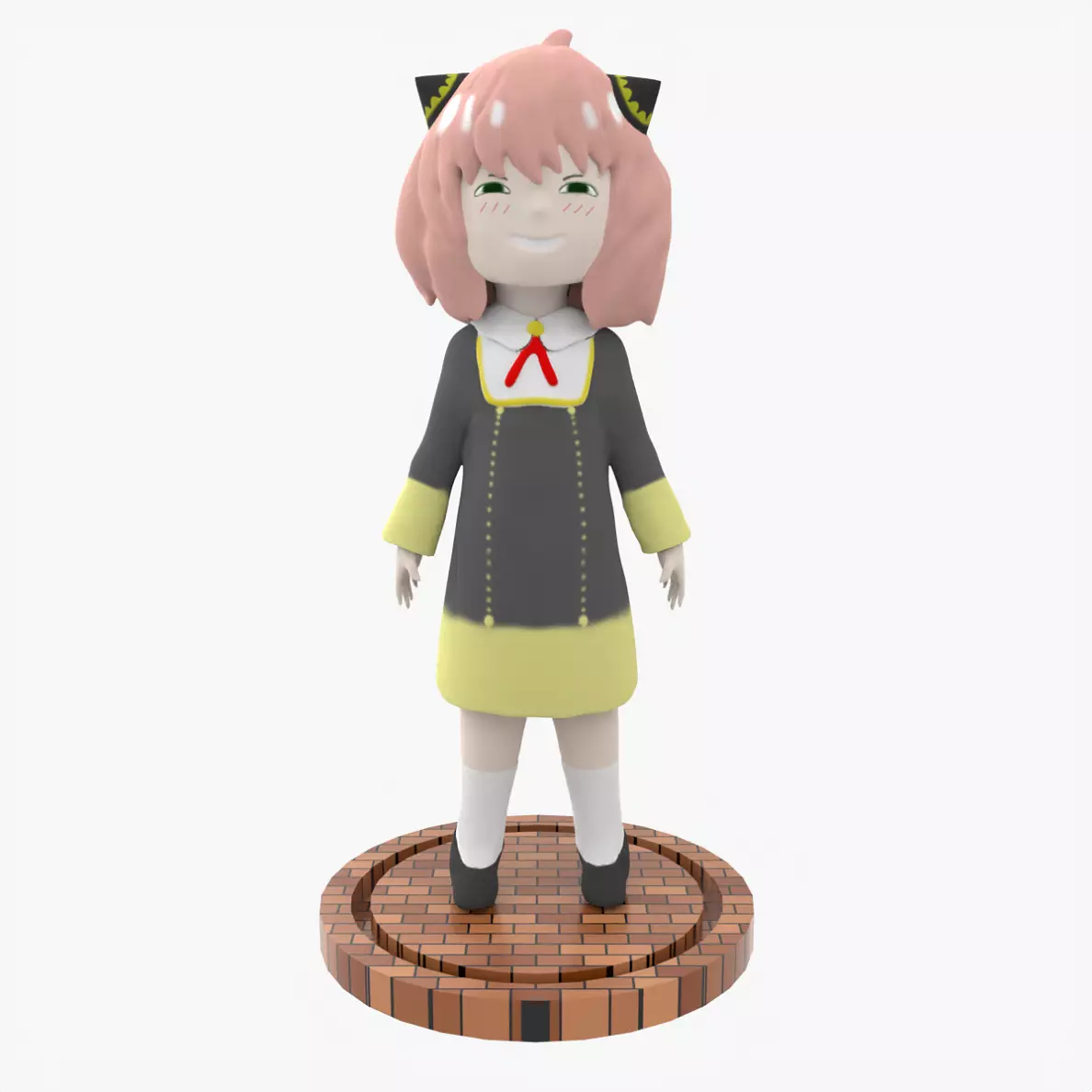 Anya 3D Ready Print Model 3D print model_0