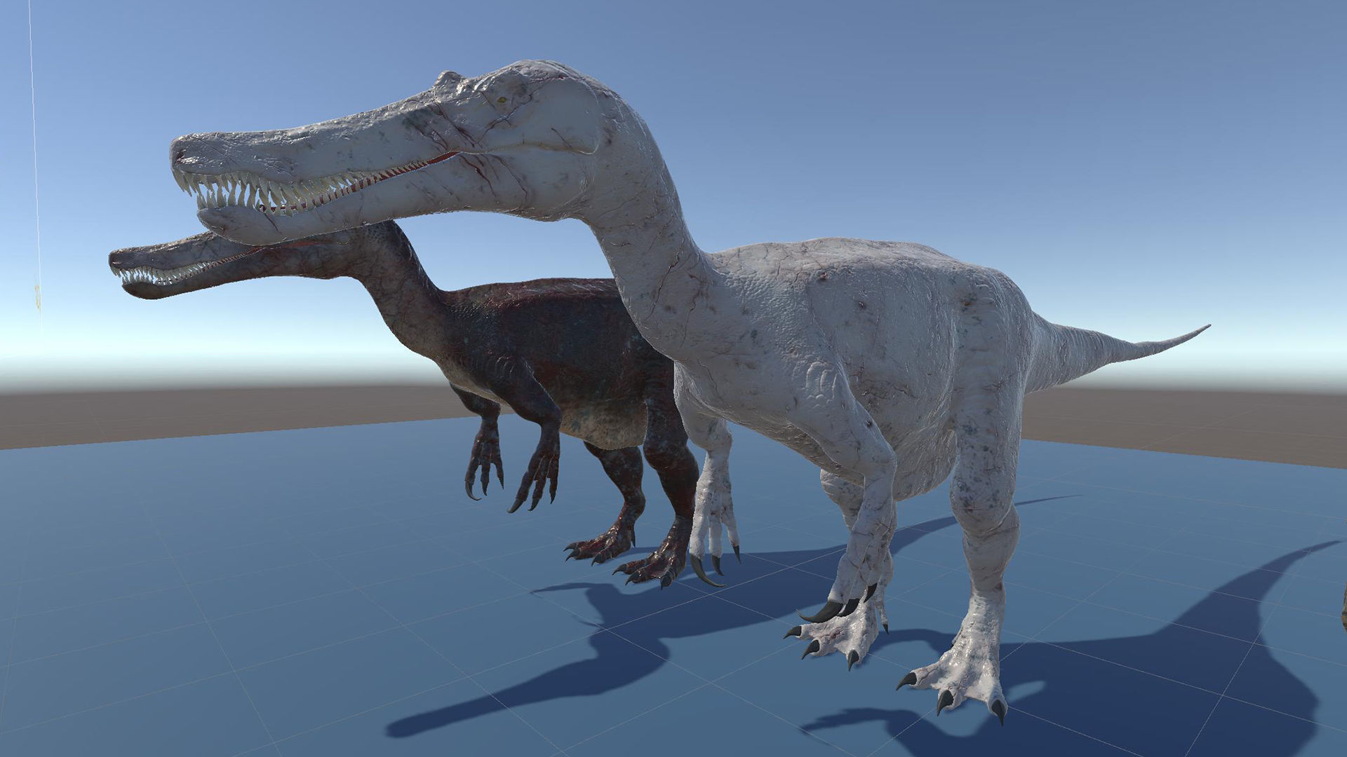 Dinosaur Baryonyx Walkeri Unreal Engine and Unity Project Low-poly 3D model_37