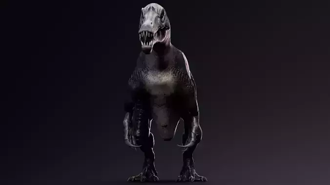 Baryonyx Walkeri Unreal Engine and Unity Project Low-poly 3D model