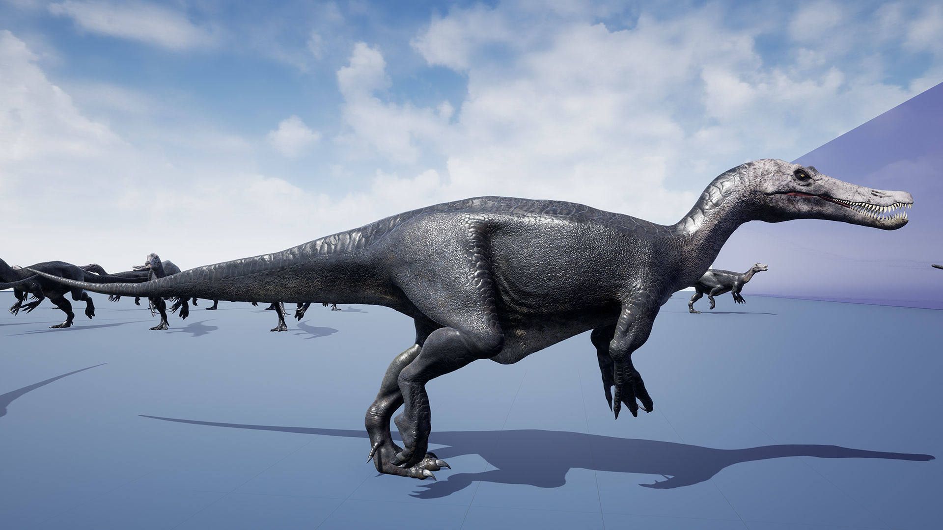 Dinosaur Baryonyx Walkeri Unreal Engine and Unity Project Low-poly 3D model_19