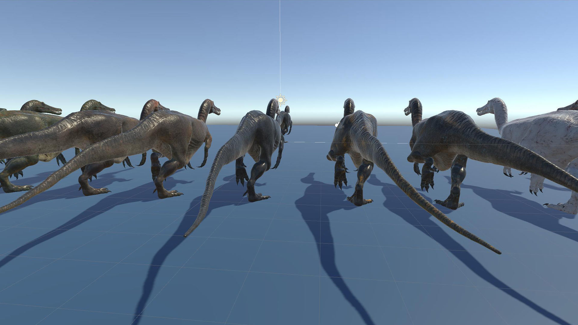 Dinosaur Baryonyx Walkeri Unreal Engine and Unity Project Low-poly 3D model_35