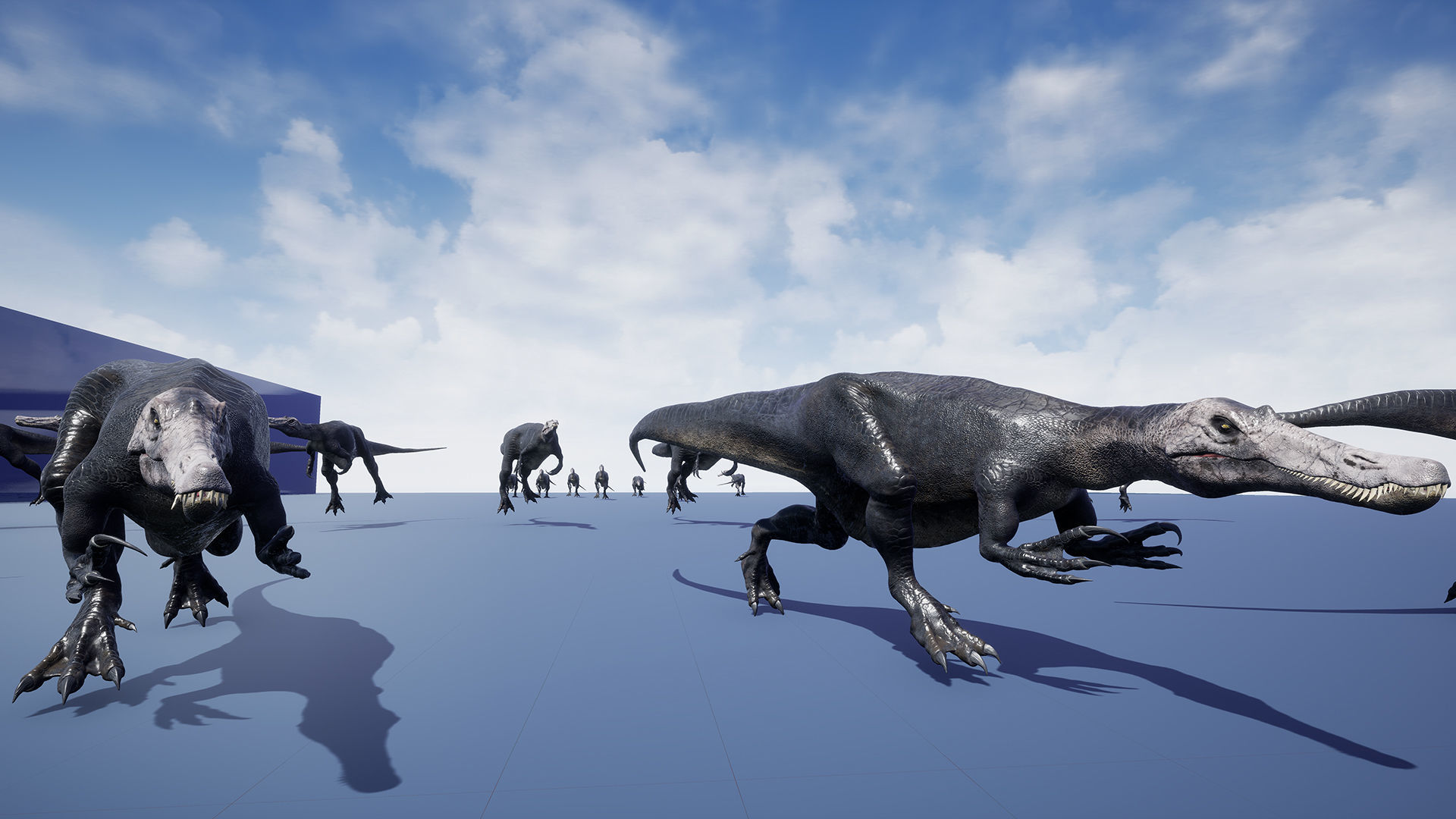 Dinosaur Baryonyx Walkeri Unreal Engine and Unity Project Low-poly 3D model_23