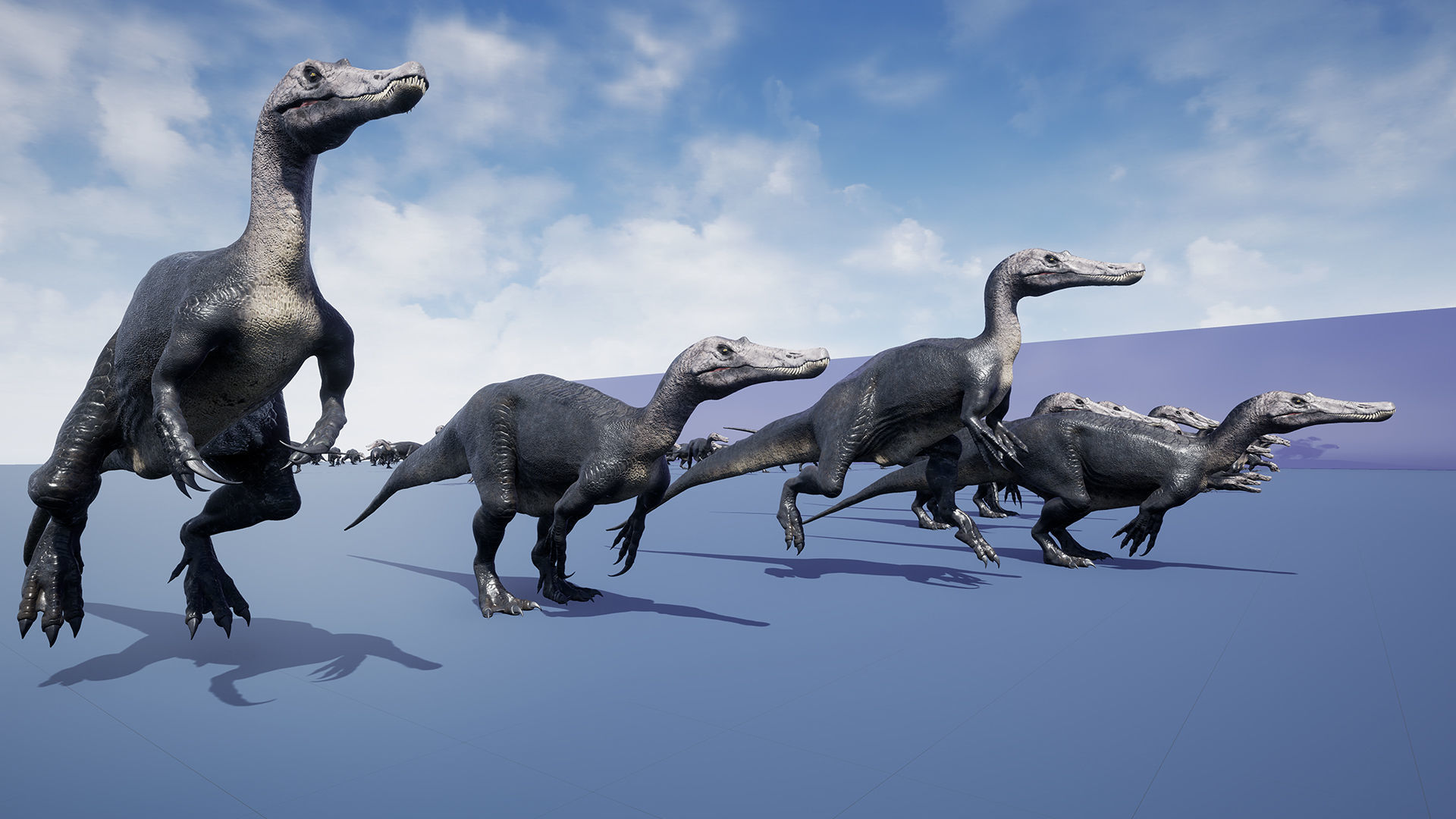 Dinosaur Baryonyx Walkeri Unreal Engine and Unity Project Low-poly 3D model_14