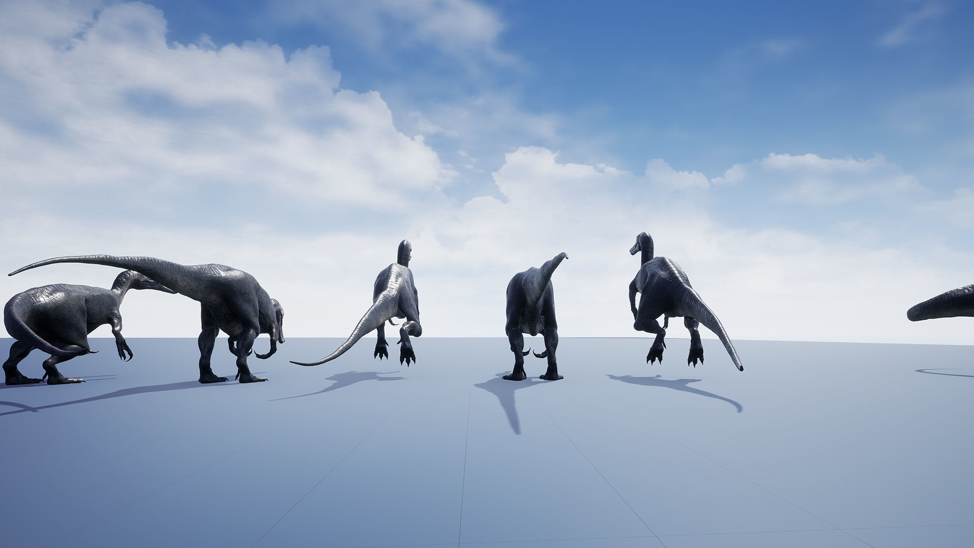 Dinosaur Baryonyx Walkeri Unreal Engine and Unity Project Low-poly 3D model_18