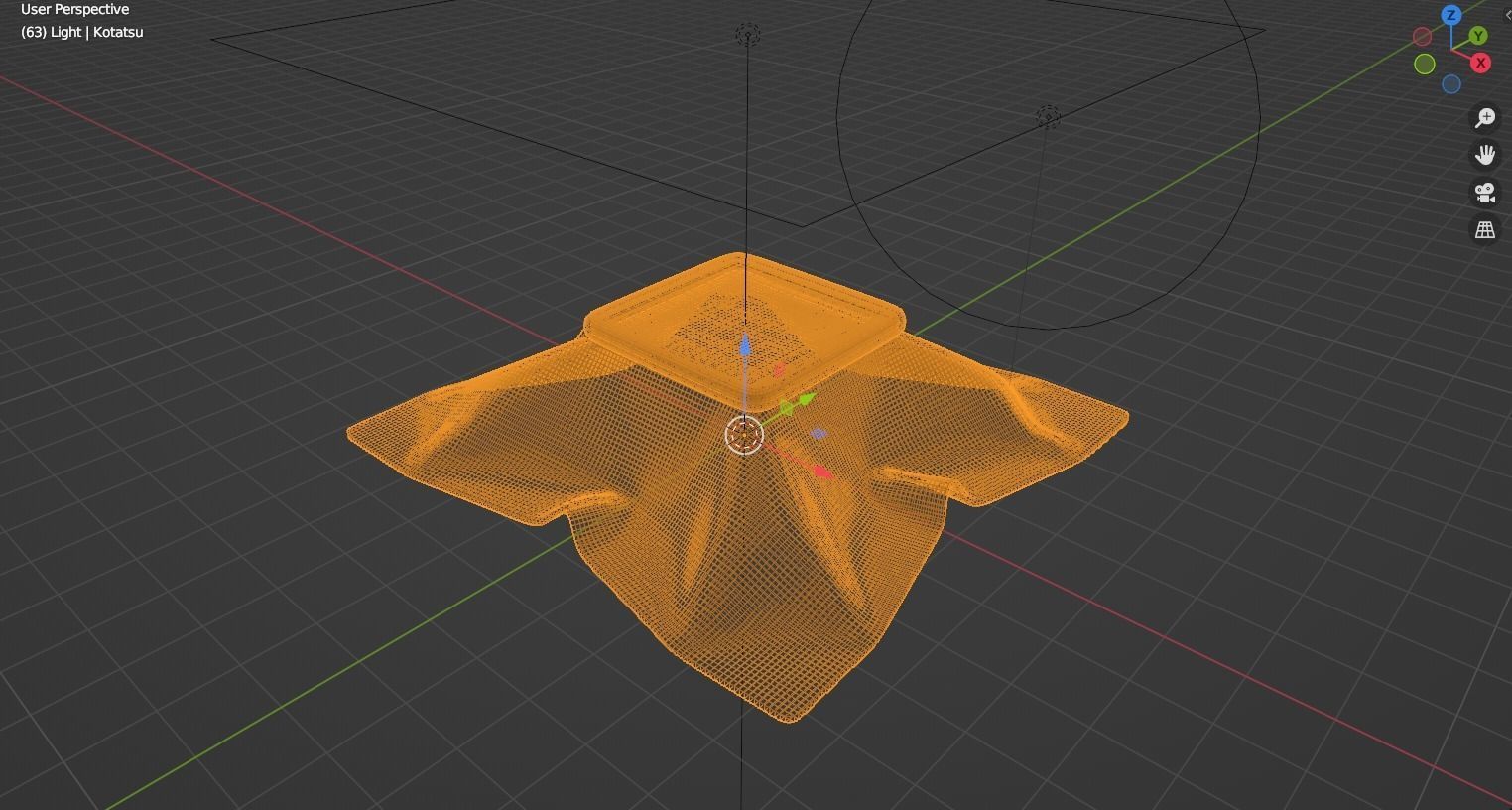 Kotatsu 3D Model 3D model_3