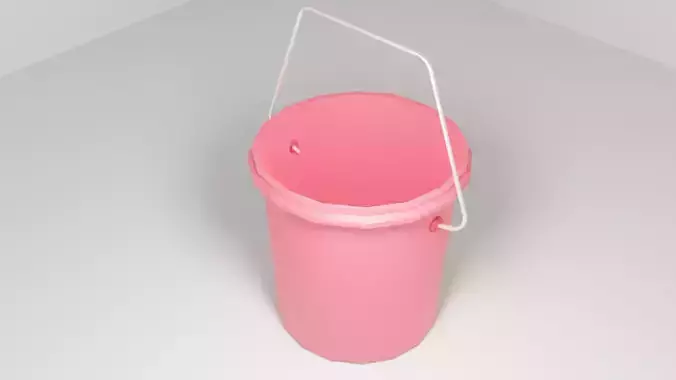 A Red Bucket