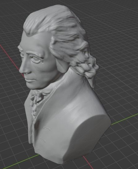 Johann Friedrich Blumenbach 3D print model_2