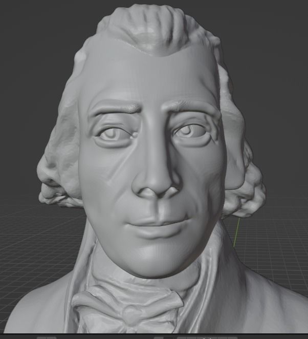 Johann Friedrich Blumenbach 3D print model_1