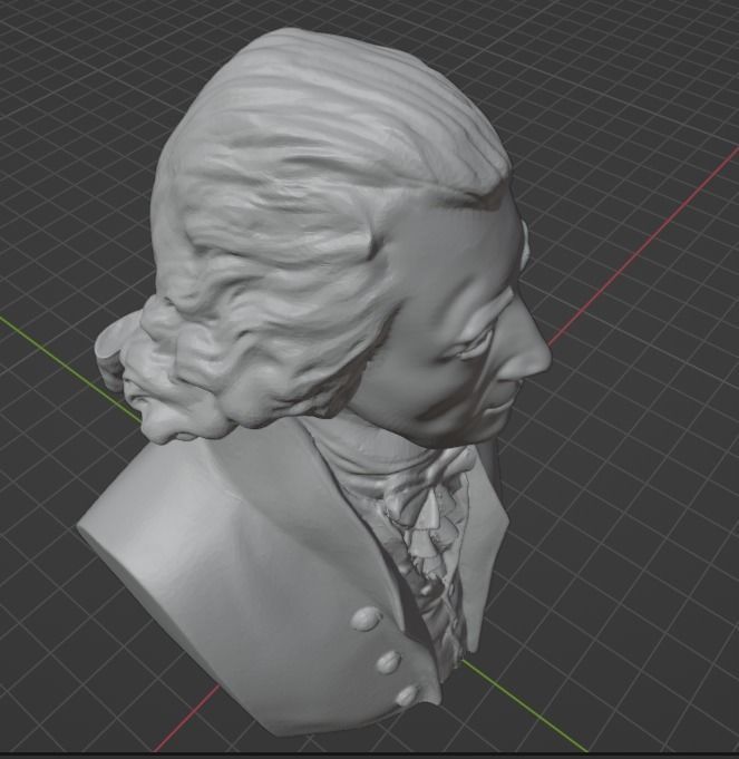 Johann Friedrich Blumenbach 3D print model_4