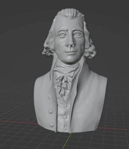 Johann Friedrich Blumenbach 3D print model_11