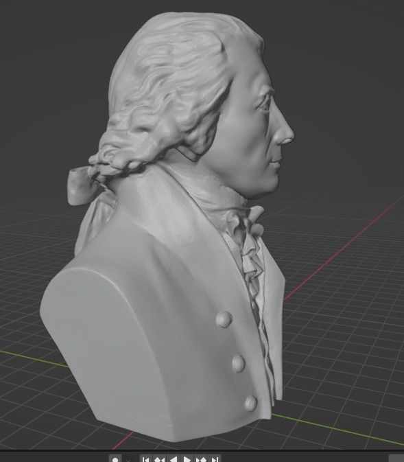 Johann Friedrich Blumenbach 3D print model_15