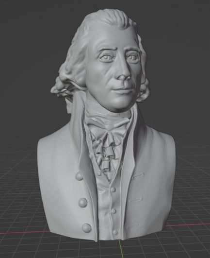 Johann Friedrich Blumenbach 3D print model_13