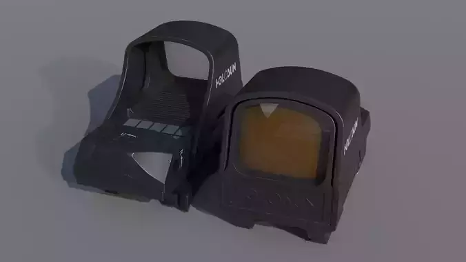 Holosun 510 C - Collimator Sight Low-poly 3D model