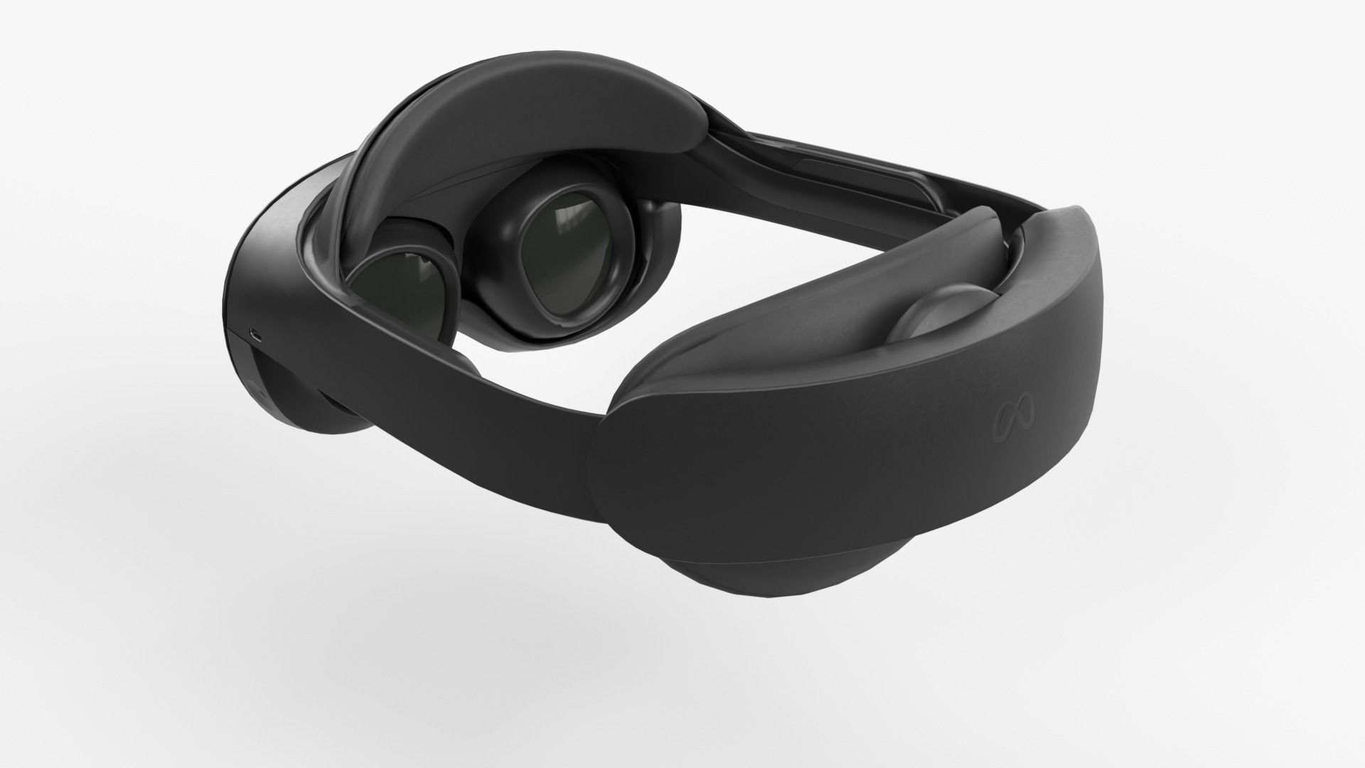 Meta Quest Pro with Meta Quest Touch Pro 3D model_3