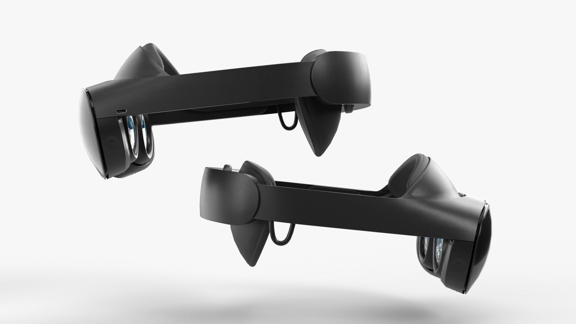 Meta Quest Pro with Meta Quest Touch Pro 3D model_10