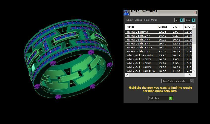 Rings 3D print model_4