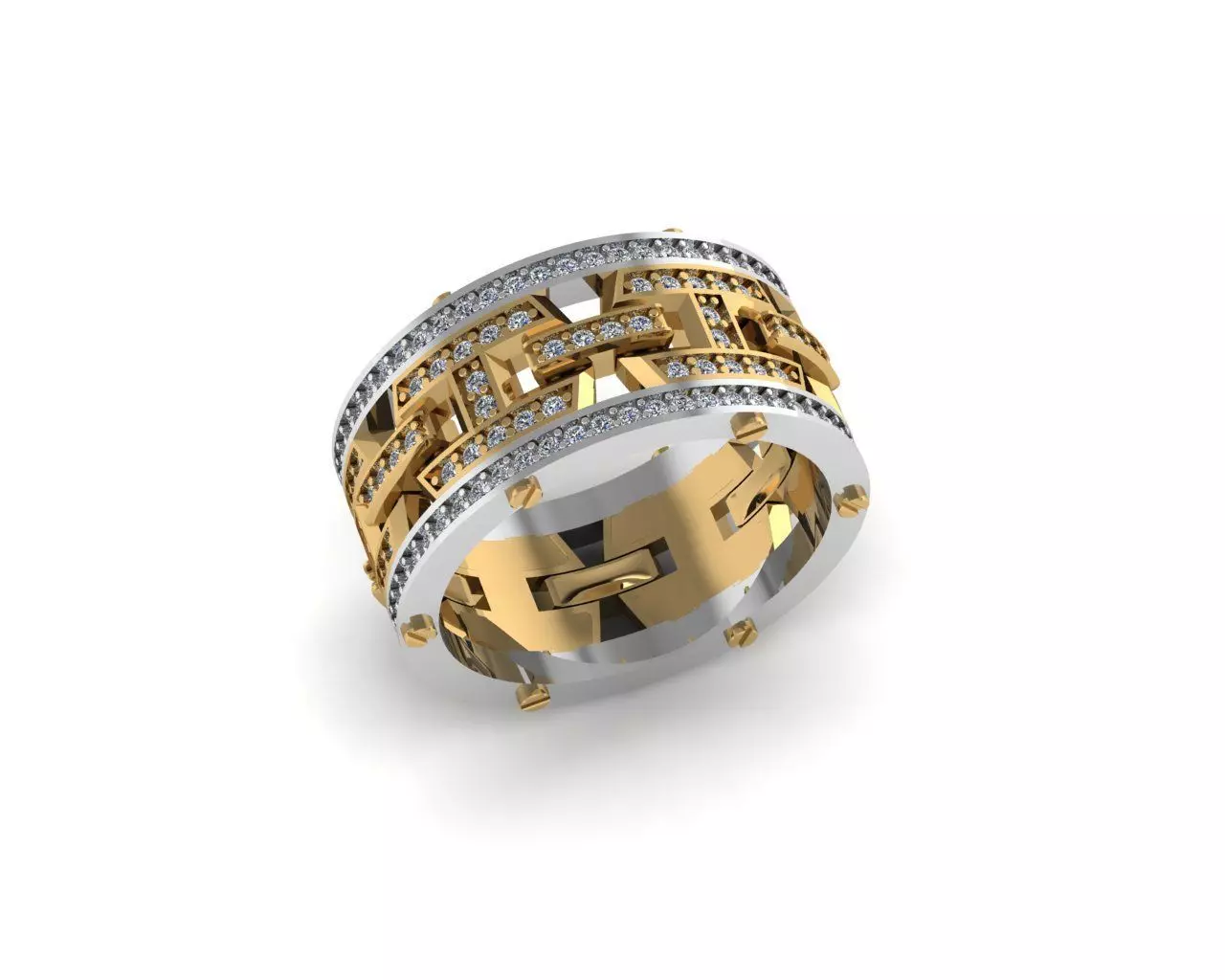 Rings 3D print model_0