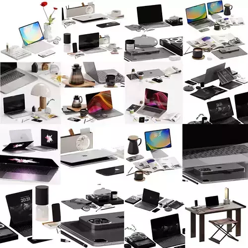 Decorative set COLLECTION for desktop