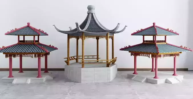 pavilion style Chinese