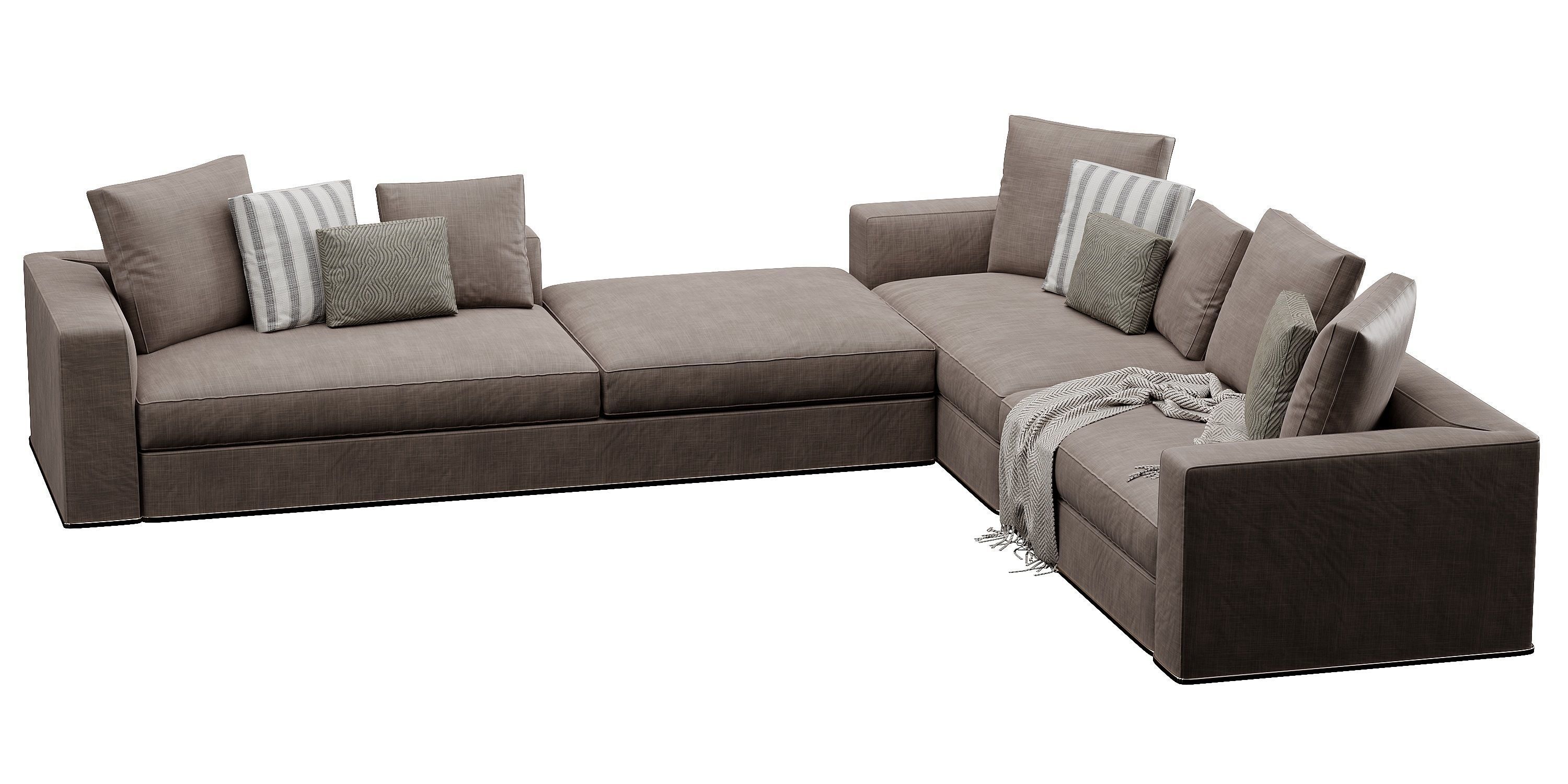 Powell Sofa 3D model_11