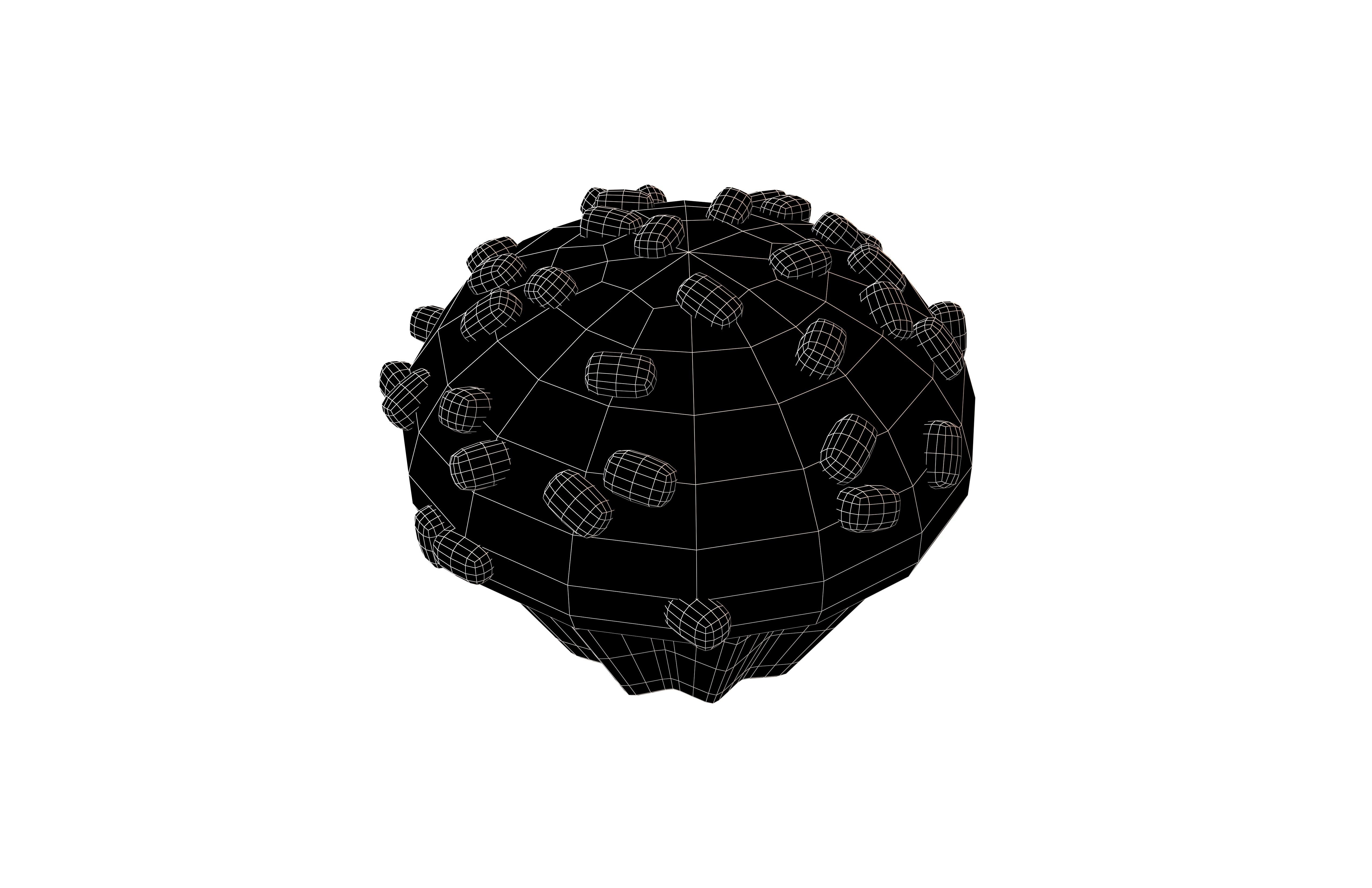 Cup Cake v1 005 Low-poly 3D model_5