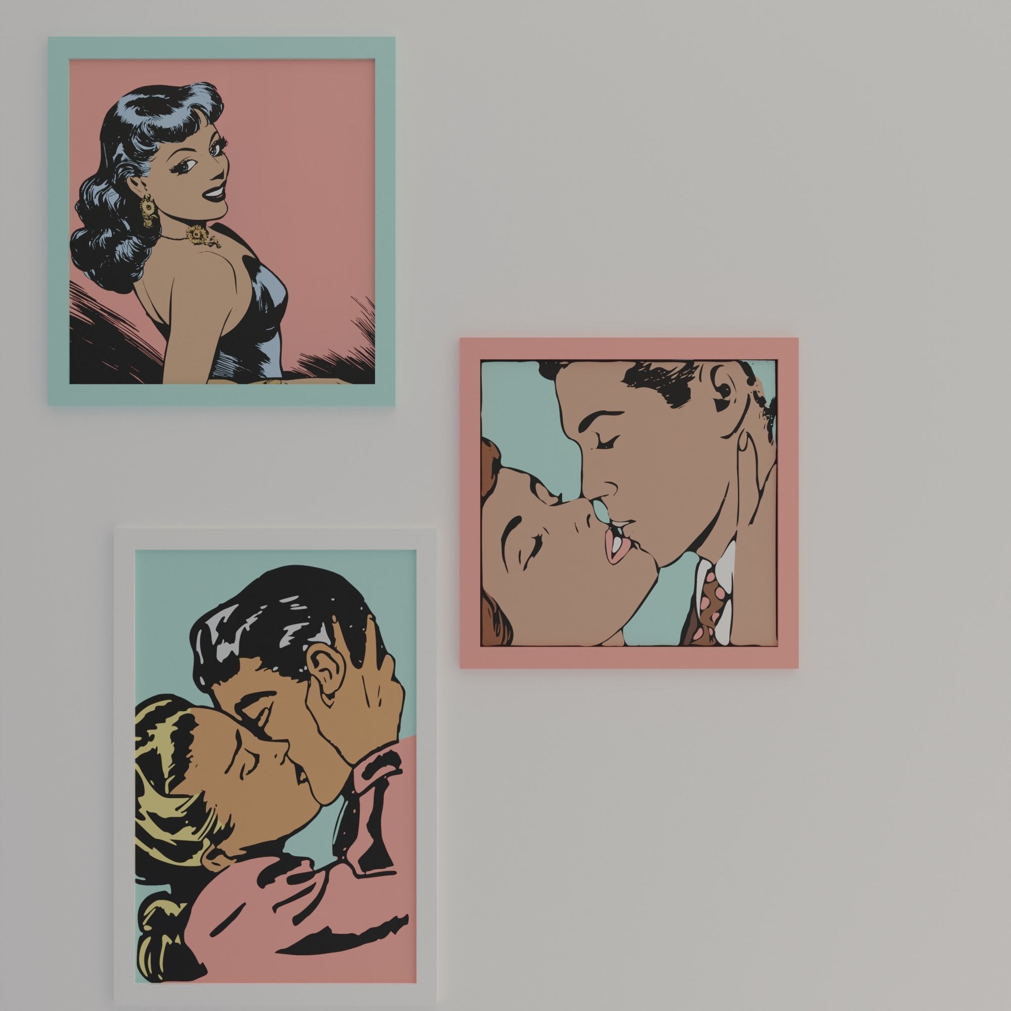 American diner 3D model_9