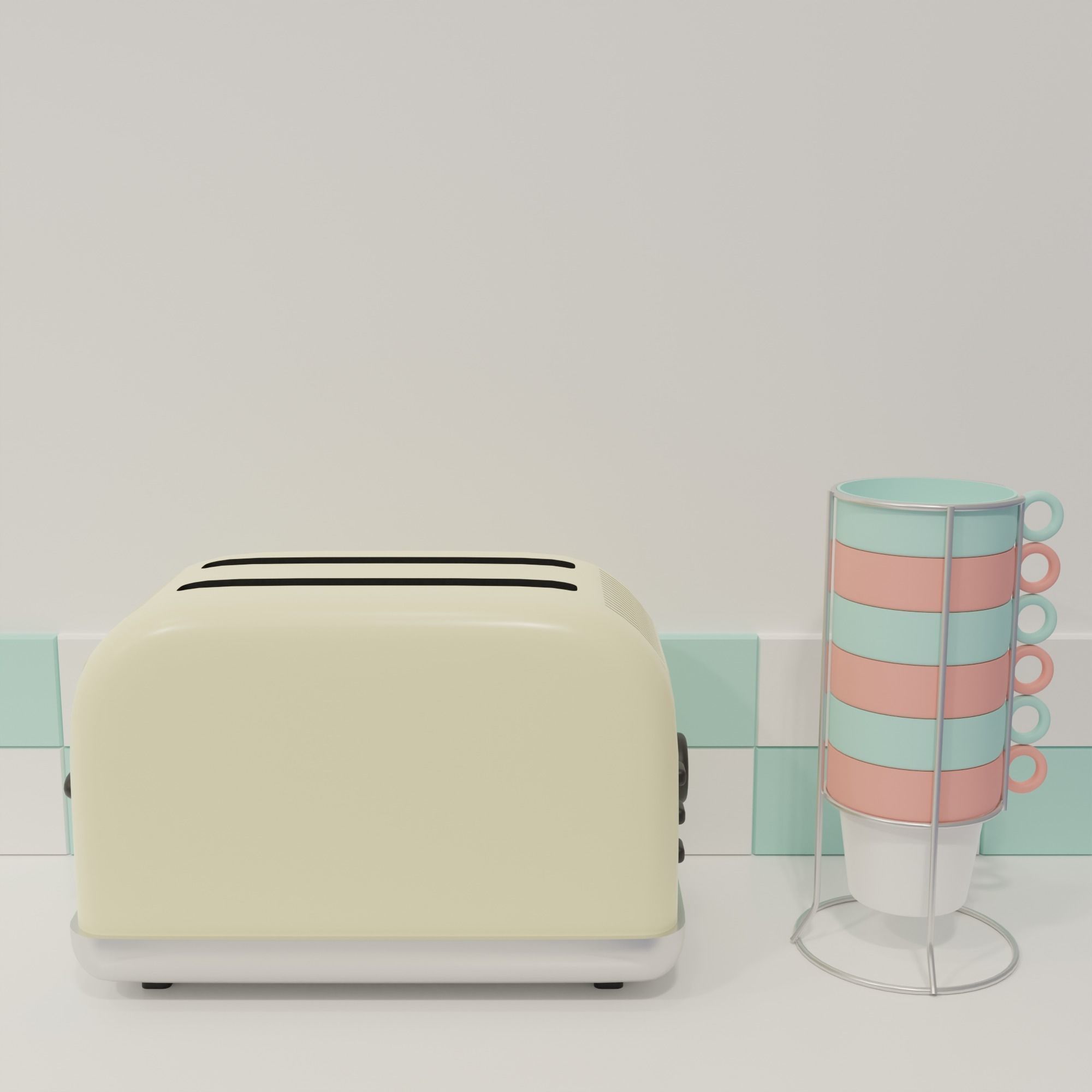 American diner 3D model_22