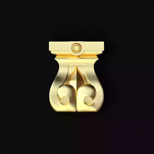 Central decor ornament for furniture