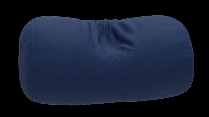 5 Realistic 3d Pillows Set - 4K textures Low-poly 3D model 2