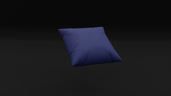 5 Realistic 3d Pillows Set - 4K textures Low-poly 3D model 3
