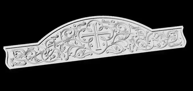 Central decor ornament for furniture