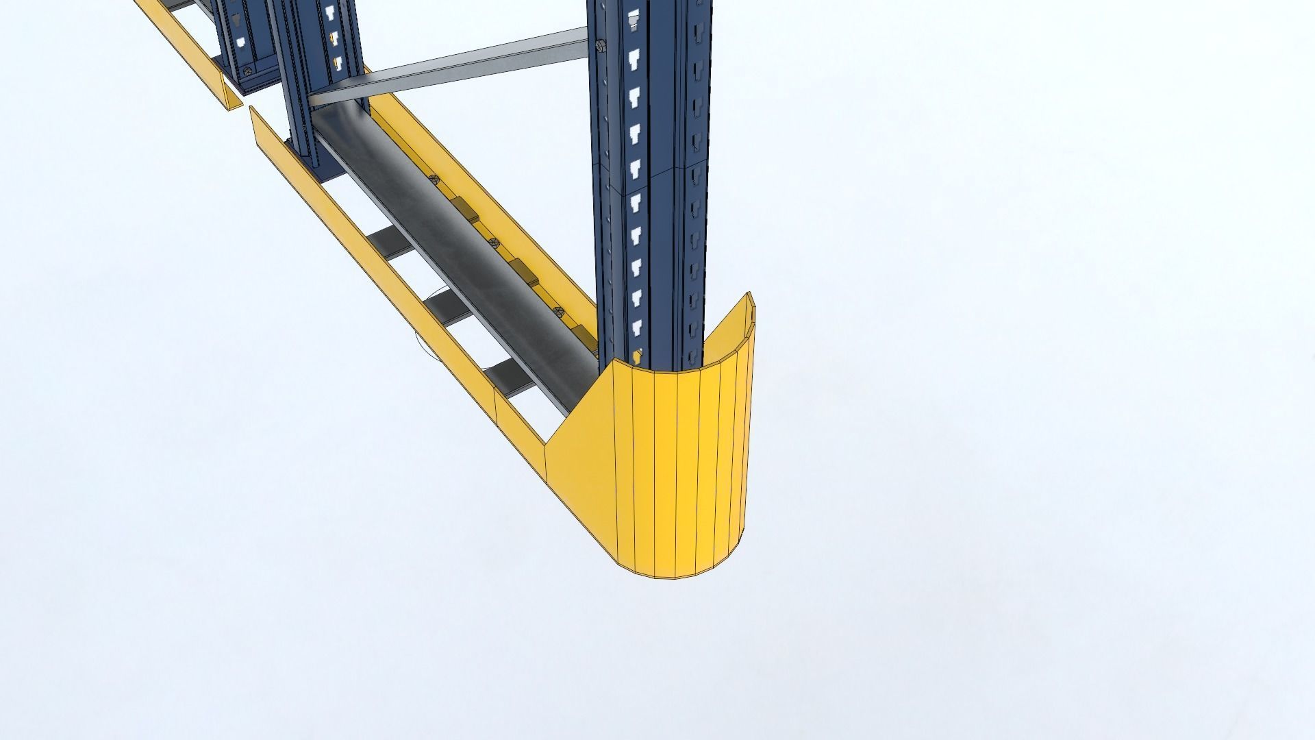Pallet Rack Low-poly 3D model_15