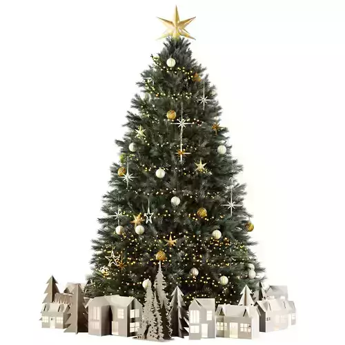 Christmas Tree and Decoration set02