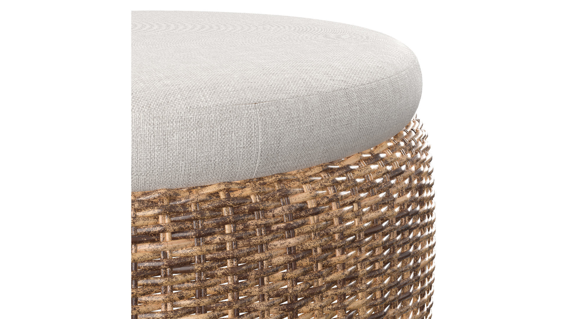 Pouf de jardin Sao Paulo 3D model_5