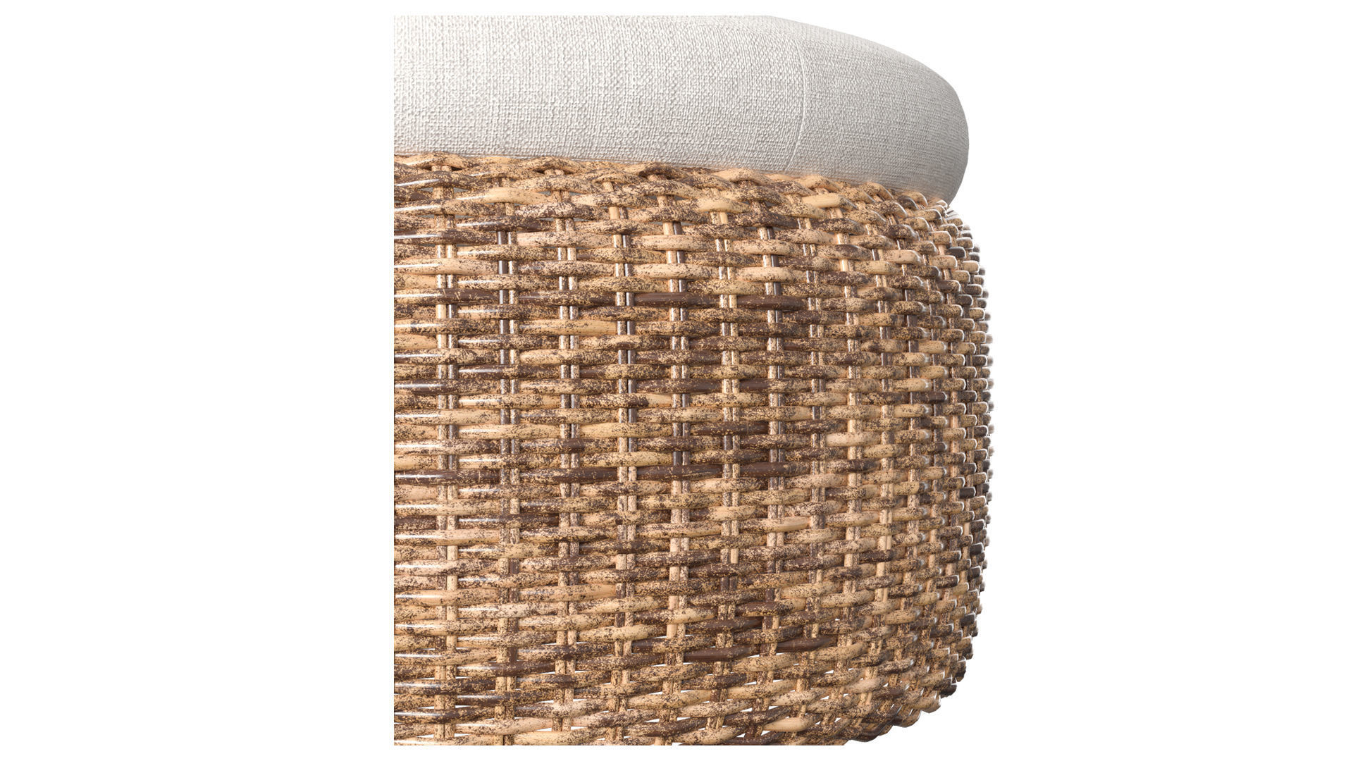 Pouf de jardin Sao Paulo 3D model_6