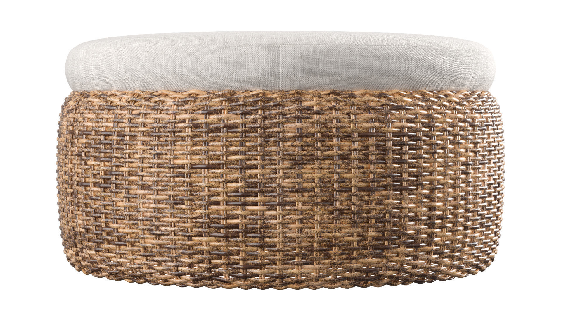 Pouf de jardin Sao Paulo 3D model_1