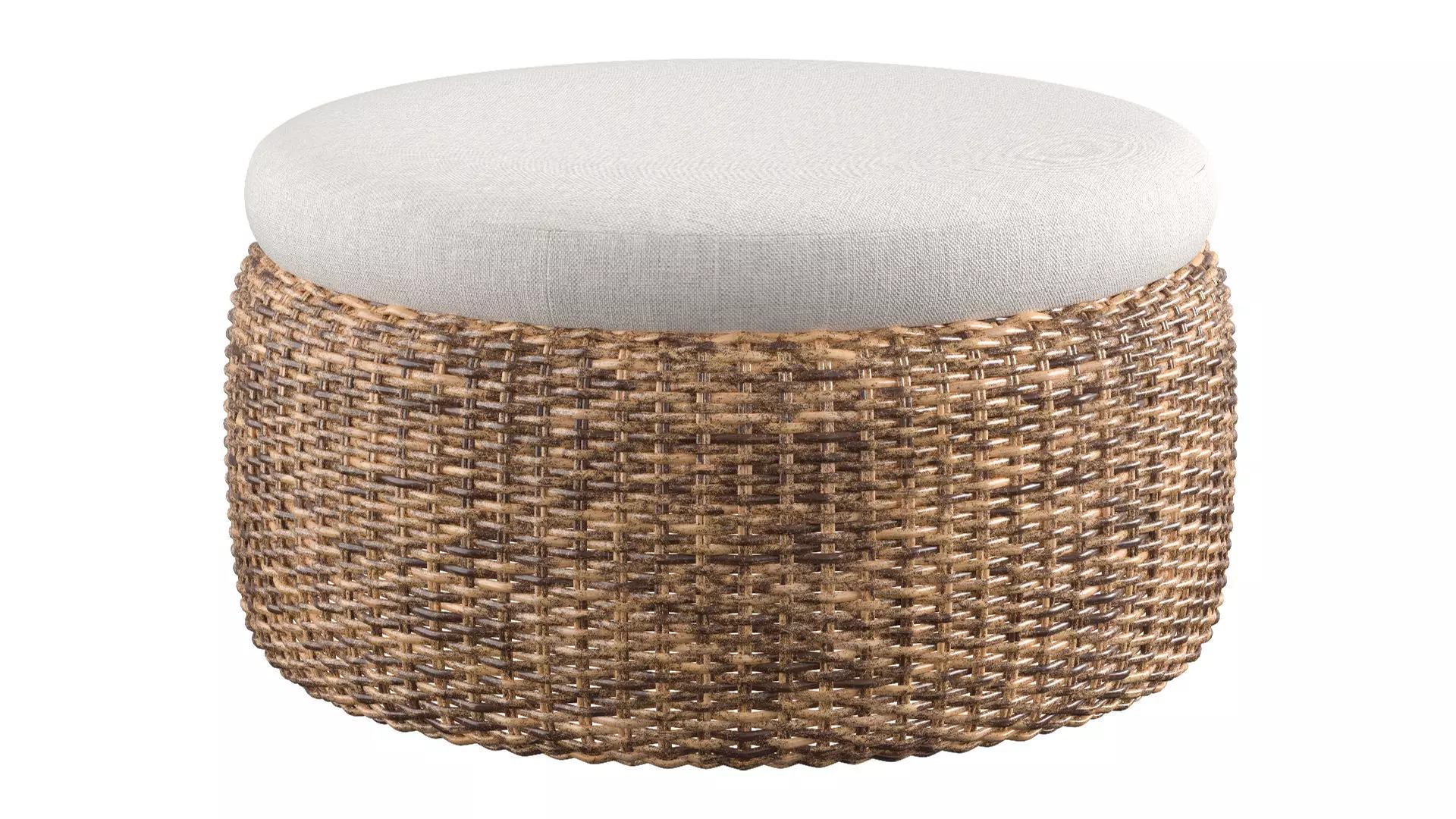 Pouf de jardin Sao Paulo 3D model_0